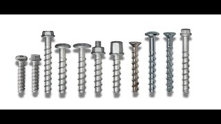 Check out our large variety of concrete screws for all of your different applications concretescrew [upl. by Herrera]