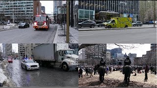 MONTRÉAL SPVM SIM US amp SQ  DÉBUT PRINTEMPS 2019 SPVM POLICEMFDPARAMEDICS amp SQ EARLY SPRING10X [upl. by Herald]