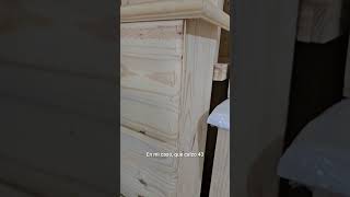 botinero de 3 puertas para zapatos muebles furnituredesign woodworking furnituremaking [upl. by Billye90]