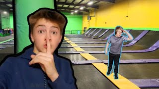 HIDE amp SEEK IN TRAMPOLINE PARK [upl. by Yttik]