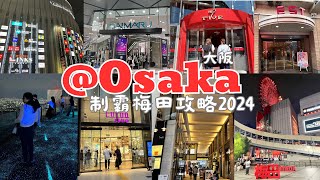 【日本旅行】 集美食、購物、景點的 梅田Umedaうめだ 攻略2024 Grand Front Osaka 、Yodobashi 、links、LUCUA、hep five 、藍天大廈……） [upl. by Eniad841]