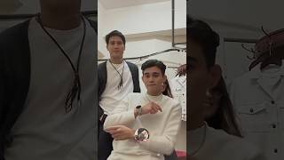 WOW ANG CUTE NG DANCE MOVES NG MAG AMANG PIOLO PASCUAL AT IÑIGO SO KULIT shorts fyp viral [upl. by Anyala]