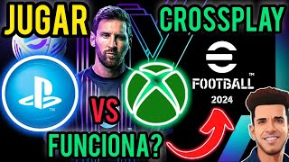 Como JUGAR PLAYSTATION vs XBOX ONLINE en EFOOTBALL 2024 ✅ [upl. by Demona]