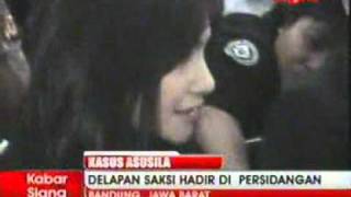 Cut Tari Jadi saksi di sidang ariel [upl. by Llenaj809]