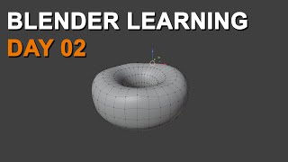 Learning Blender Day 02 kart1708 ai blander modeling art [upl. by Wilen335]