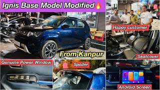 2024 MARUTI IGNIS BASE MODEL MODIFIED🔥MODIFIED IGNIS🔥IGNIS GENUINE POWER WINDOW🔥IGNIS BASE TO TOP [upl. by Stagg669]