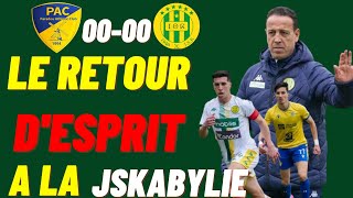 jsk Un Bon Match Et Le Retour De Lesprit Dans Léquipe De La Jsk 💚💛 [upl. by Kresic961]