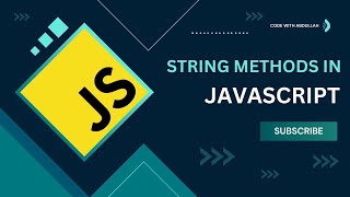 Master JavaScript String Methods  🚀  BeginnerFriendly Guide [upl. by Annol586]