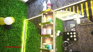 Smart Home Interior Salon Interior Design In Rajarhat Low Budget Salon  Best Salon DecorationSMI [upl. by Mathis]