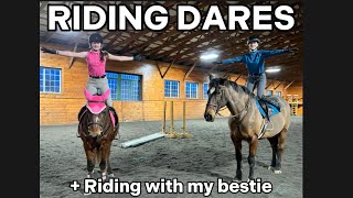 RIDING DARES SO FUN  FALLING OFF  CRAZY STUNTS [upl. by Nadda]