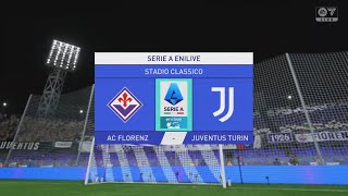 EAFC  Serie A Enilive  3Spieltag  AC Florenz  Juventus Turin  italienisches Kommentar [upl. by Idnahs385]