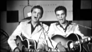 The Everly Brothers  Live  Bye Bye Love  1957 [upl. by Ennaisoj]