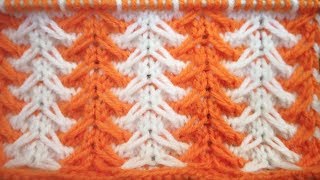 Beautiful Double Colour Sweater PatternIn Hindi [upl. by Kealey169]