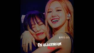 Ada usuraiya tholaichaen unakulla Chaennie💗❤️ Tamil Song Edits Blackpink Jennie😍✨️ Rose tamiledits [upl. by Ayerim]