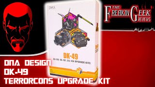 DNA Design DK49 SS Terrorcon UPGRADE KIT EmGos Transformers Reviews N Stuff [upl. by Ursuline299]