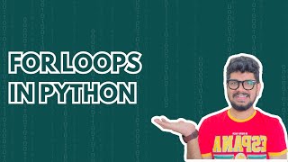 For Loops in Python Coding [upl. by Iman501]