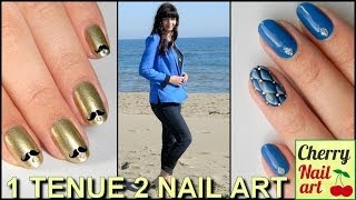 1 tenue 2 nail art Hipster [upl. by Beach]