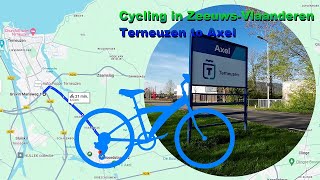 Cycling Terneuzen to Axel  province of Zeeland Netherlands 2024 [upl. by Elvyn839]