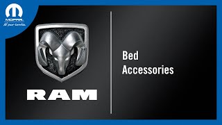 Bed Accessories  How To  2023 Ram Trucks [upl. by Efron936]