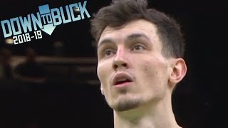 Rodions Kurucs 24 Points5 Threes Full Highlights 172018 [upl. by Rekyr275]