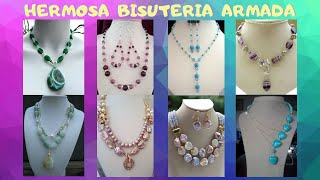 BISUTERIA ARMADA 😍 IDEAS PARA HACER BISUTERIA💍 [upl. by Bez]