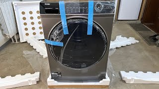 Unboxing  Haier HD90  Heat Pump Dryer [upl. by Larentia426]