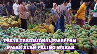 PASAR TRADISIONAL pasar buah paling murah terbesar di pasuruan jawa timur [upl. by Vidovic]