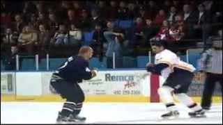 NAHL  Brad Wingfield vs Patrick Cote [upl. by Theadora691]