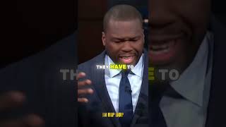 50 Cent educates Stephen Colbert 😳 shorts [upl. by Lewap188]