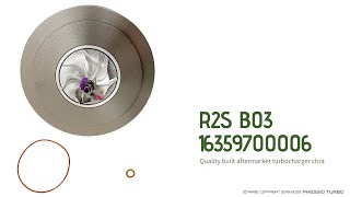 16359700006 High Pressure Turbo Cartridge For Land Rover Jaguar 204DTAAJ20D4 Engine [upl. by Lebasiairam]