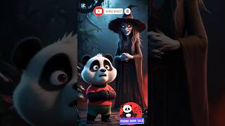 Bablu the Cute Panda and ghost Churail A Spooky Adventurequotcartoon horrorstories shorts [upl. by Goldfarb]