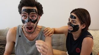 BLACK MASK THINGY WITH MY GIRLFRIEND [upl. by Koslo]