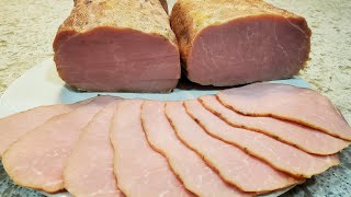 How to Make Pork Loin Deli Ham [upl. by Annoled929]