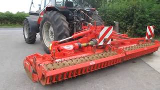 KUHN HR 5004 POWER HARROW WALKROUND DEMO [upl. by Frasch]