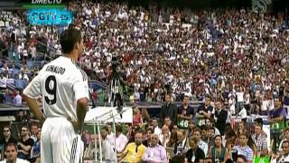 HD Presentacion Cristiano Ronaldo en el Real Madrid [upl. by Ellett161]