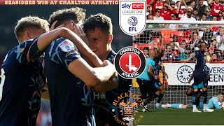 BLACKPOOL WIN AT CHARLTON  CHARLTON ATHLETIC 12 BLACKPOOL blackpoolfc efl football [upl. by Kerek668]