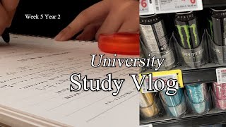 Study Vlog  Cramming for midterms enjoying the remnants of summer and a lot of assignments [upl. by Asik871]