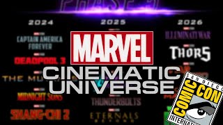 Marvel ComicCon Hall H Announcements Live Coverage [upl. by Giule]