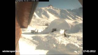 Adelboden  Lenk Engstligenalp webcam time lapse 20112012 [upl. by Lepp]