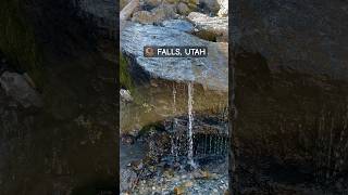 Doughnut Falls is a waterfall in the Big Cottonwood Canyon near Silver Fork south of Midvale Utah [upl. by Eimiaj281]