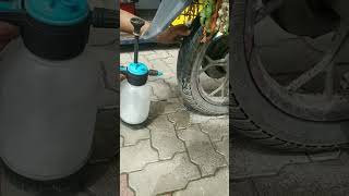 Tubeless tyre penchar testing [upl. by Asiul]