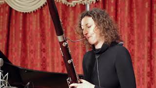 Emilia Zinko  Tarantella for Bassoon and Piano op 20  Ludwig Milde [upl. by Arlyn910]