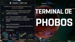 Como passar o terminal de Phobos  Warframe  tennocreate [upl. by Enimassej781]