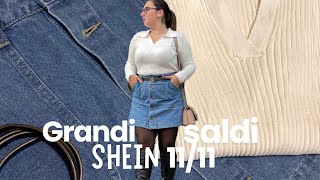 Grandi saldi 1111 SHEIN 🖤 [upl. by Acireh]