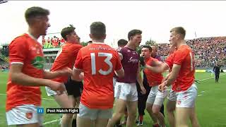 quotDisgusting scandalous shamefulquot  RTE GAA panel react to Croke Park brawl [upl. by Ahsrav645]