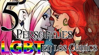 Top 5 Personajes LGBT en los Cómics  RPNety [upl. by Acissj970]