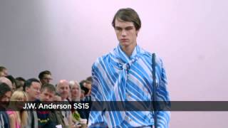 JWAnderson SpringSummer 2015  Menswear London Fashion Week [upl. by Cochard378]