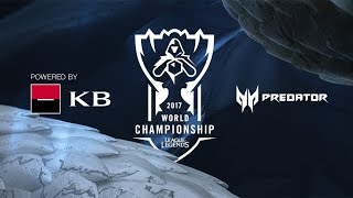 SKT vs RNG  Worlds Semifinals 2017 [upl. by Kulda]