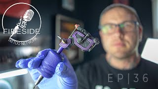 Tattoo Machine ReviewDan Kubin Sidewinder V6Fireside Technique ep 36 [upl. by Miarfe344]