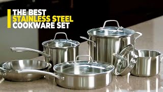 The Best Stainless Steel Cookware Set Of 2022 You Can Buy [upl. by Seely758]